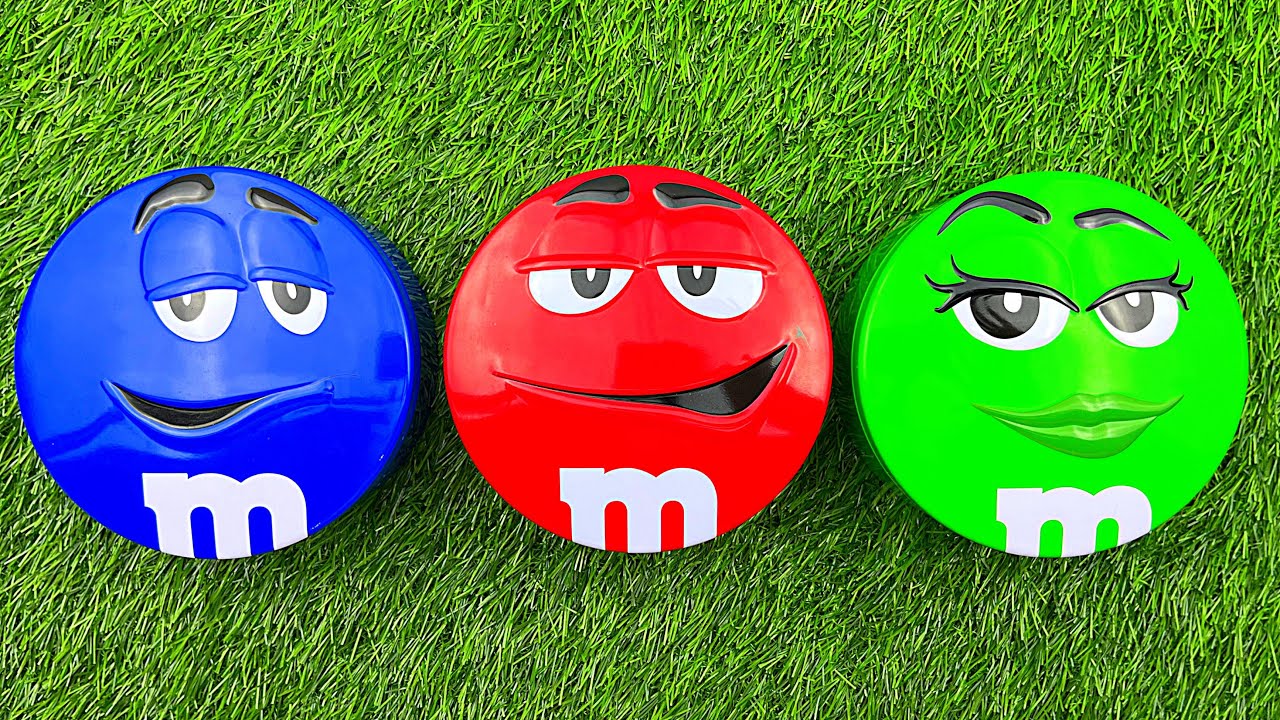 Satisfying Video | Unpacking and Mixing Rainbow Candy in 1 M&M'S Boxes ASMR