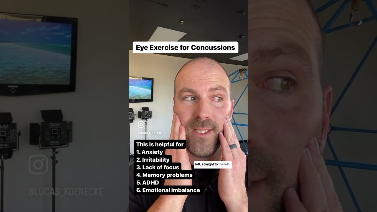 Eye Exercises for Concussions