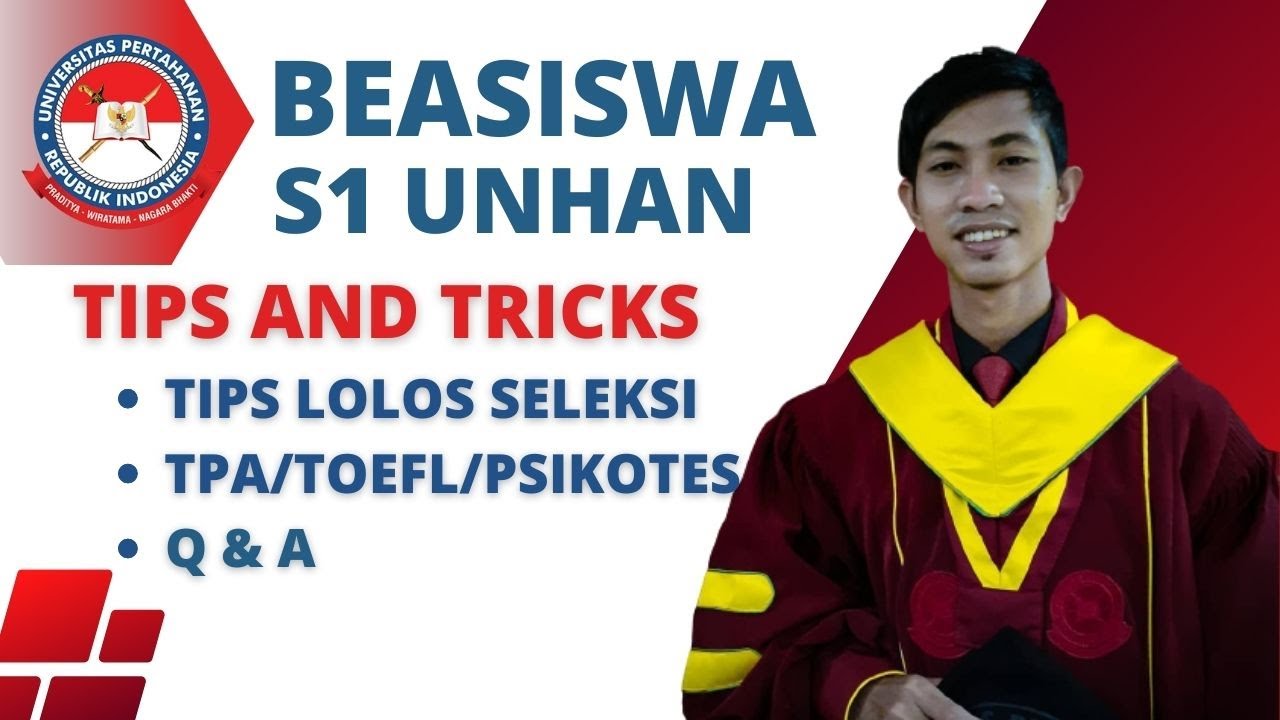 TIPS LOLOS SELEKSI TPA/TOEFL/PSIKOTES BEASISWA S1-UNHAN