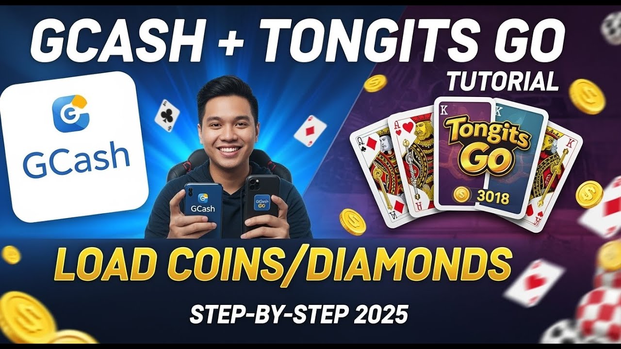 Paano Mag-GCash sa Tongits Go 2025 (Load Coins/Diamonds Tutorial)