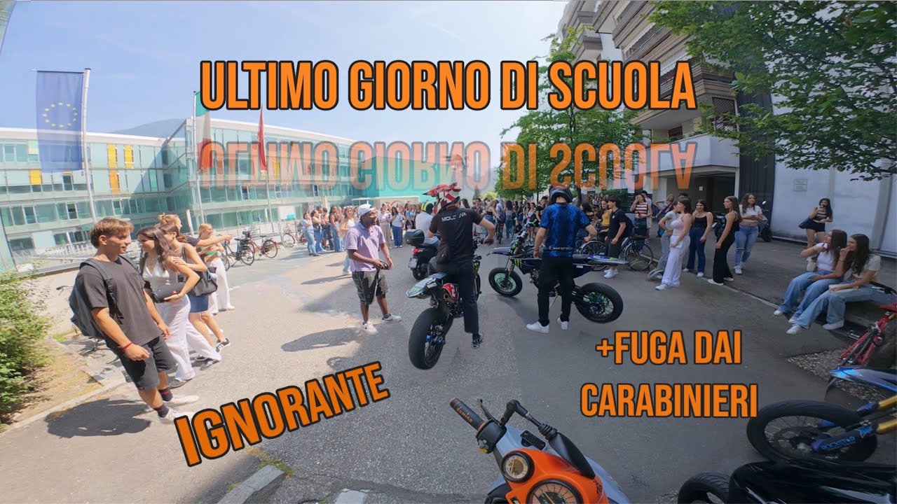ULTIMO GIORNO DI SCUOLA + ANGRY PEOPLE + FUGA DAI CARABINIERI + CRASH