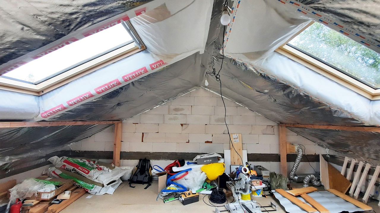 DIY Attic Makeover ($1900 Budget)