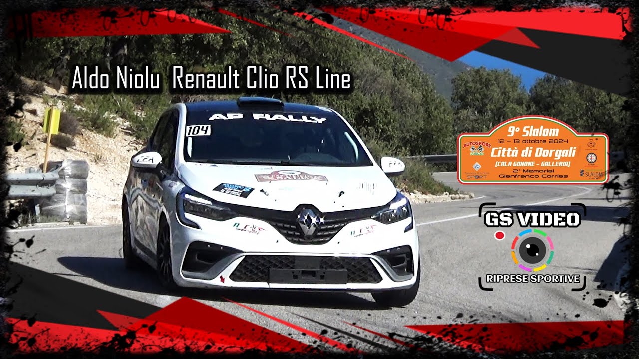 9° Slalom Città di Dorgali 2024 | Aldo Niolu | Renault Clio RS Line
