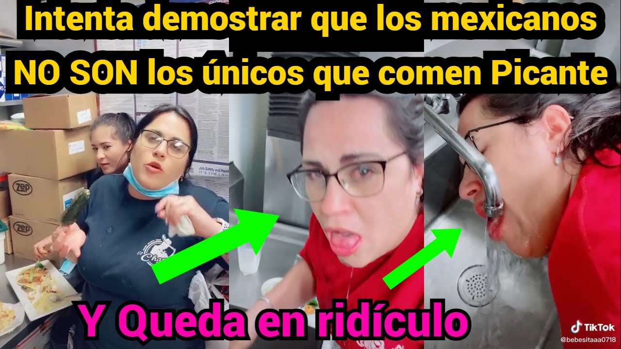 Puertorriqueña intenta demostrar que los mexicanos NO SON los únicos que comen Picante