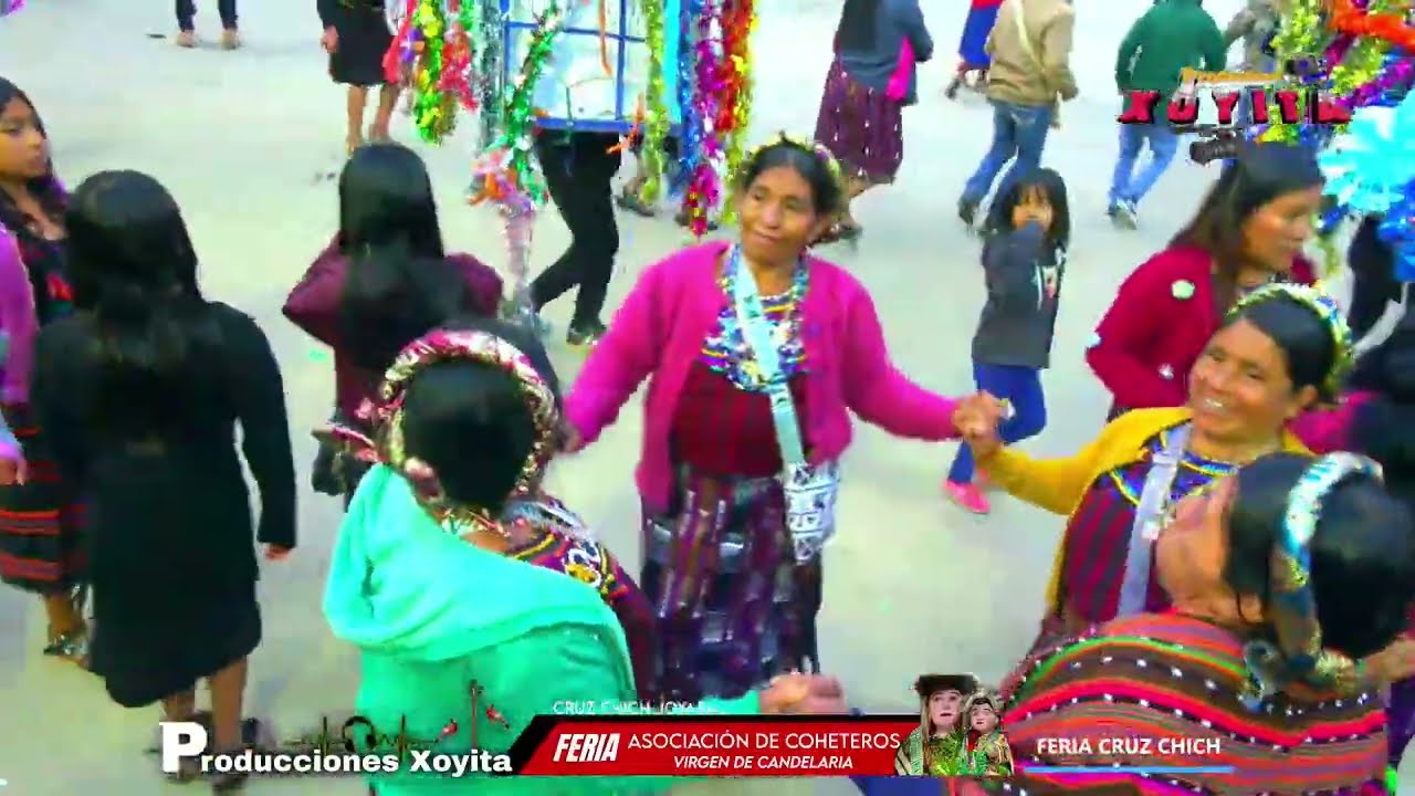 FERIA CRUZ CHICH JOYABAJ QUICHÉ Rinden homenaje a la Virgen de Candelaria