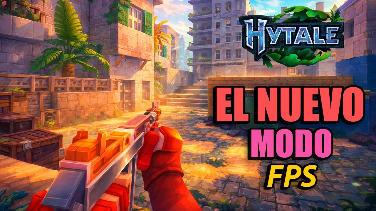 Nunca imaginé jugar Hytale así… (Modo FPS) 🔥