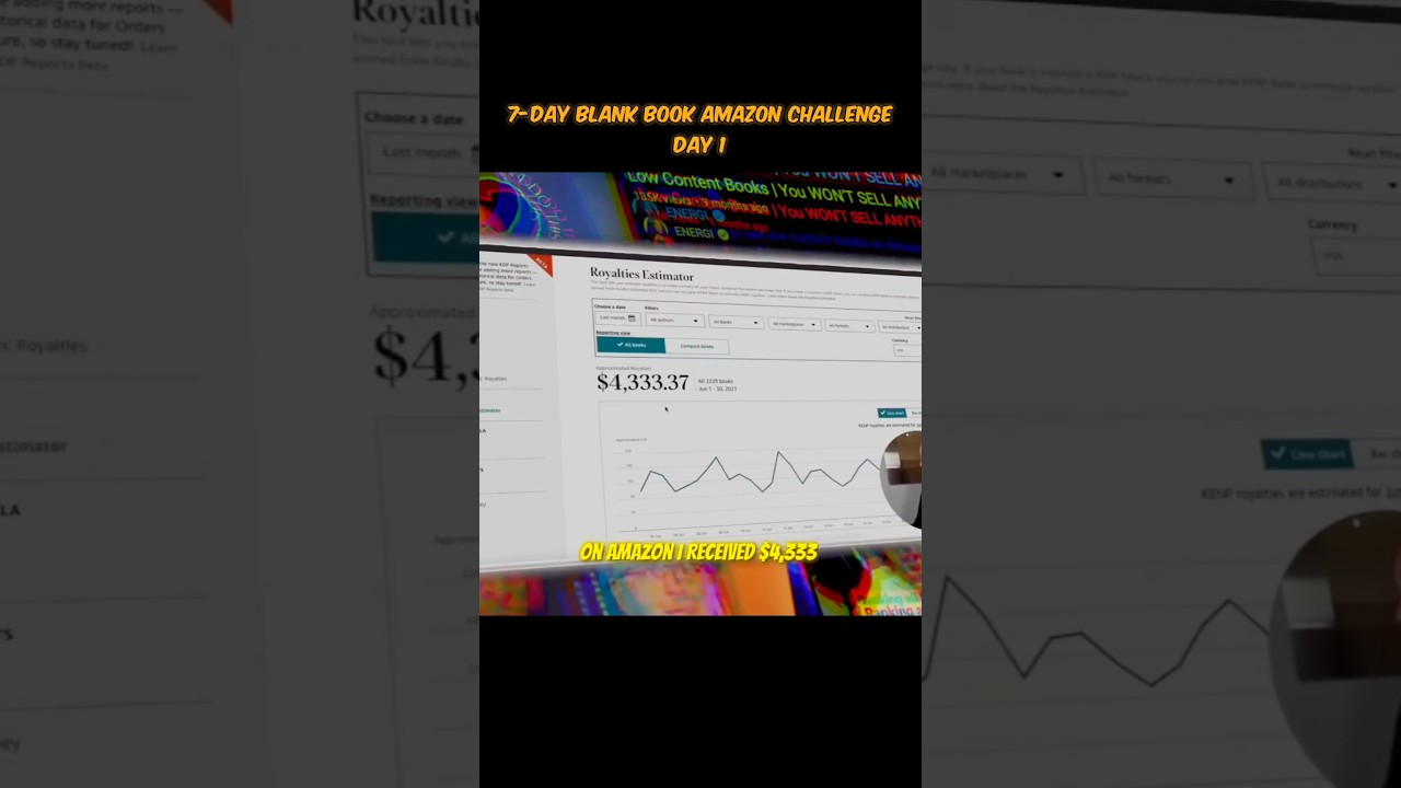 Day 1: 14-Day Blank Book Amazon Challenge! Can I Make Money? 💰