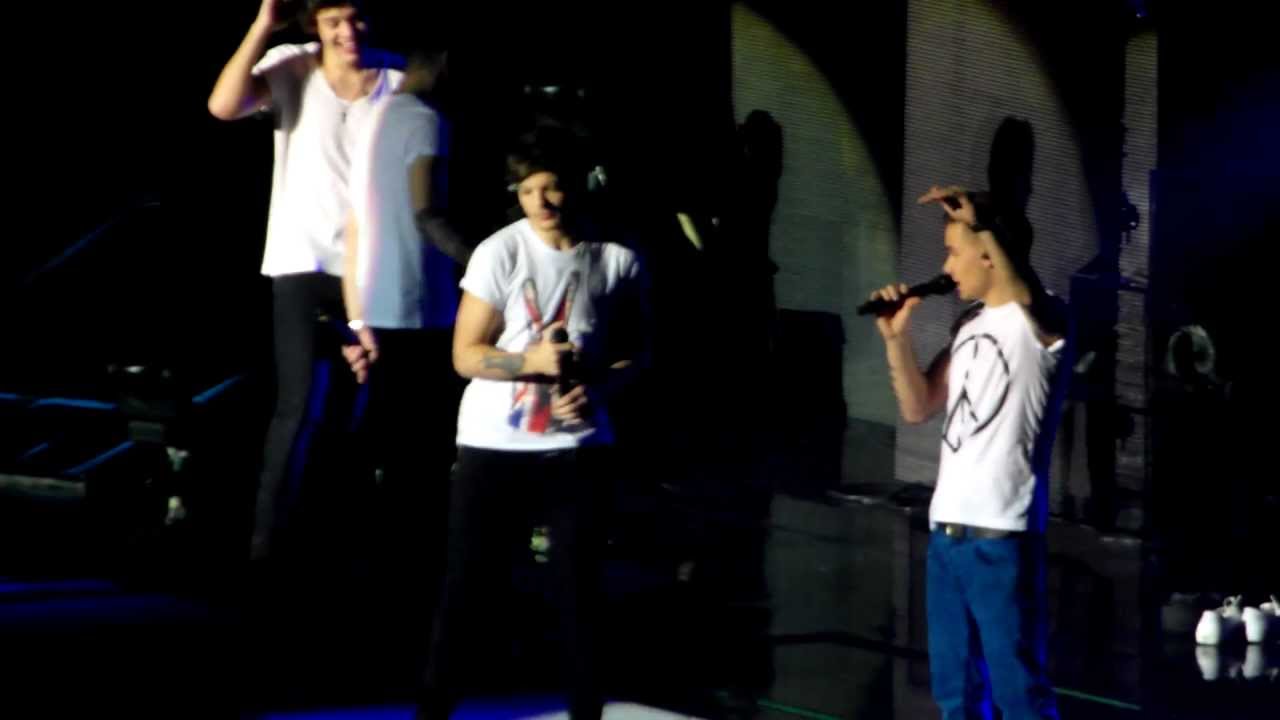 One Direction - TMH Tour @ Dublin 6/3/2013 - Twitter questions