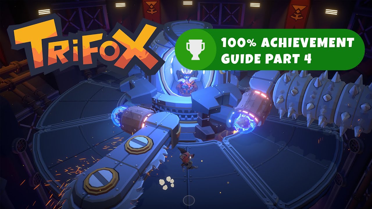 Trifox 100% Walkthrough & Achievement Guide - World 4 and Final Boss