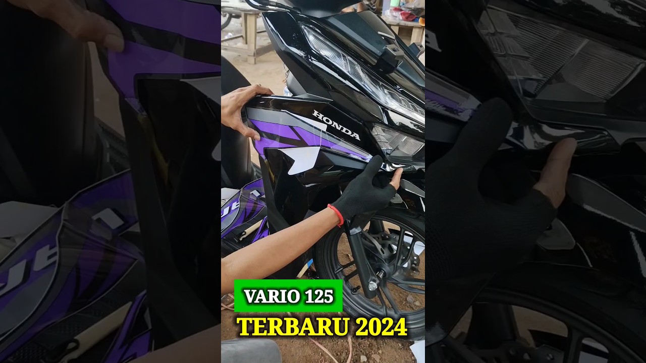 pasang stiker vario 125 #shorts