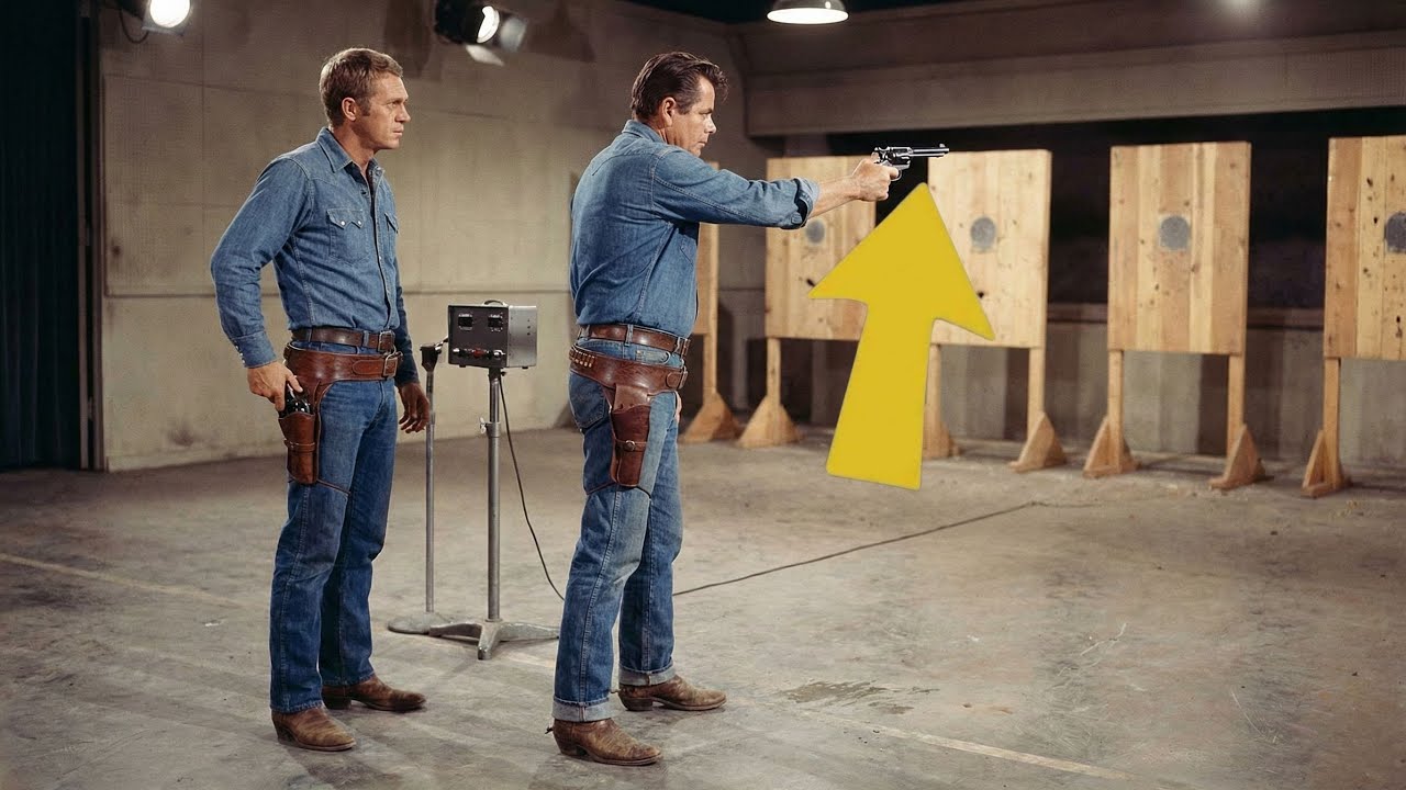 Steve McQueen Measured a 0.4-Second Gun Draw—Then Warned Glenn Ford: “Timers Don’t Shoot Back