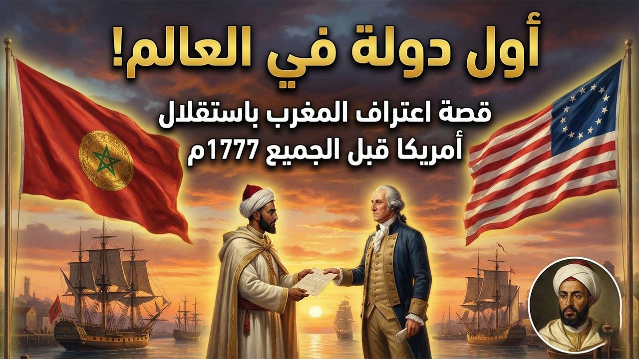 أول دولة في العالم! قصة اعتراف المغرب باستقلال أمريكا قبل الجميع 1777م
