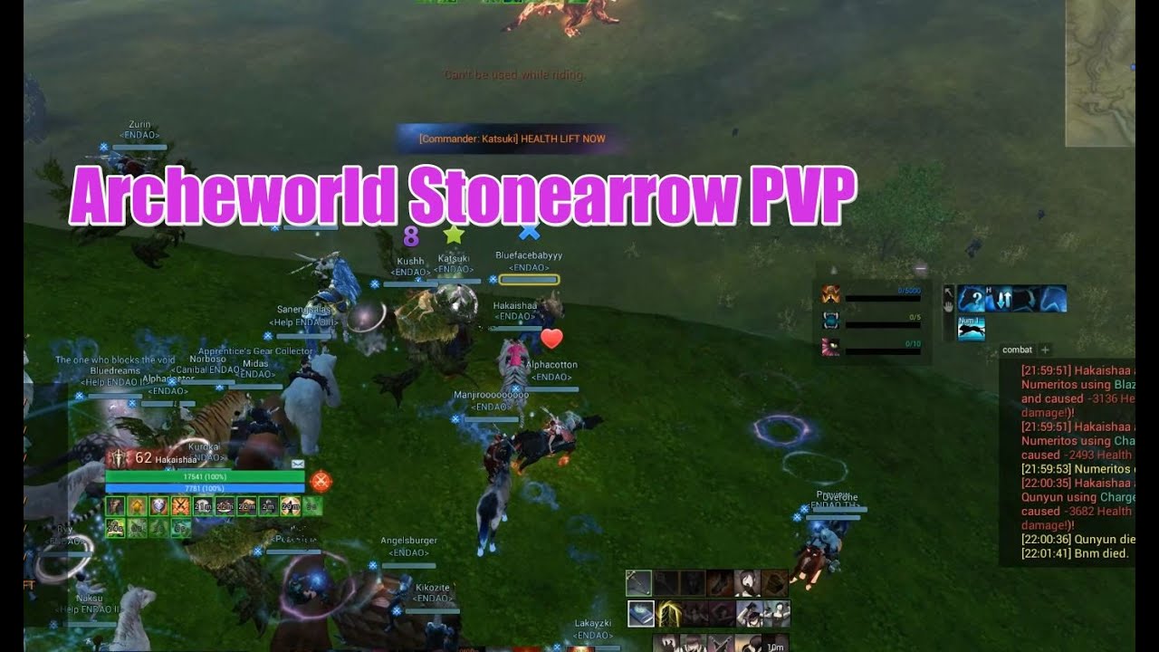 Archeworld PVP 8 (ENDAO vs The World)