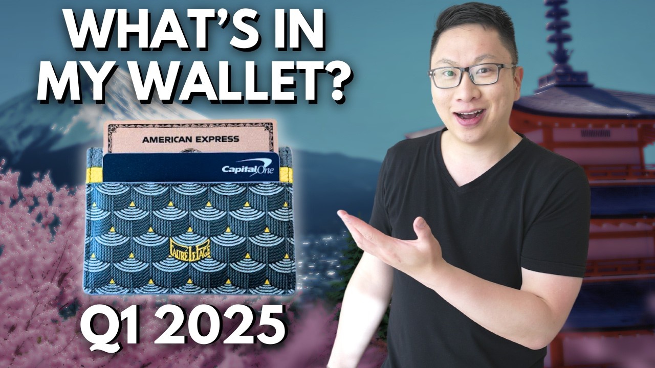 What's In My Wallet? Japan Credit Card Strategy | Maximize Free Nights & Flights | Q1 2025