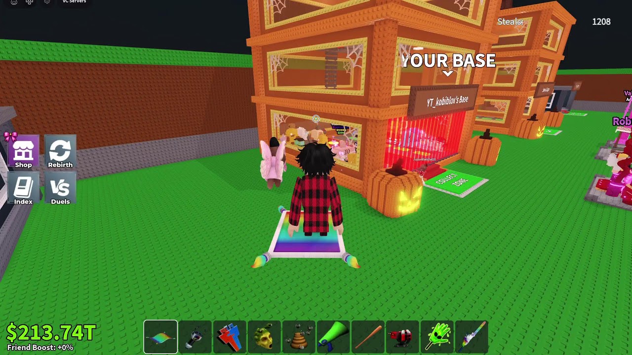 Live🔴stealing on steal a brainrot