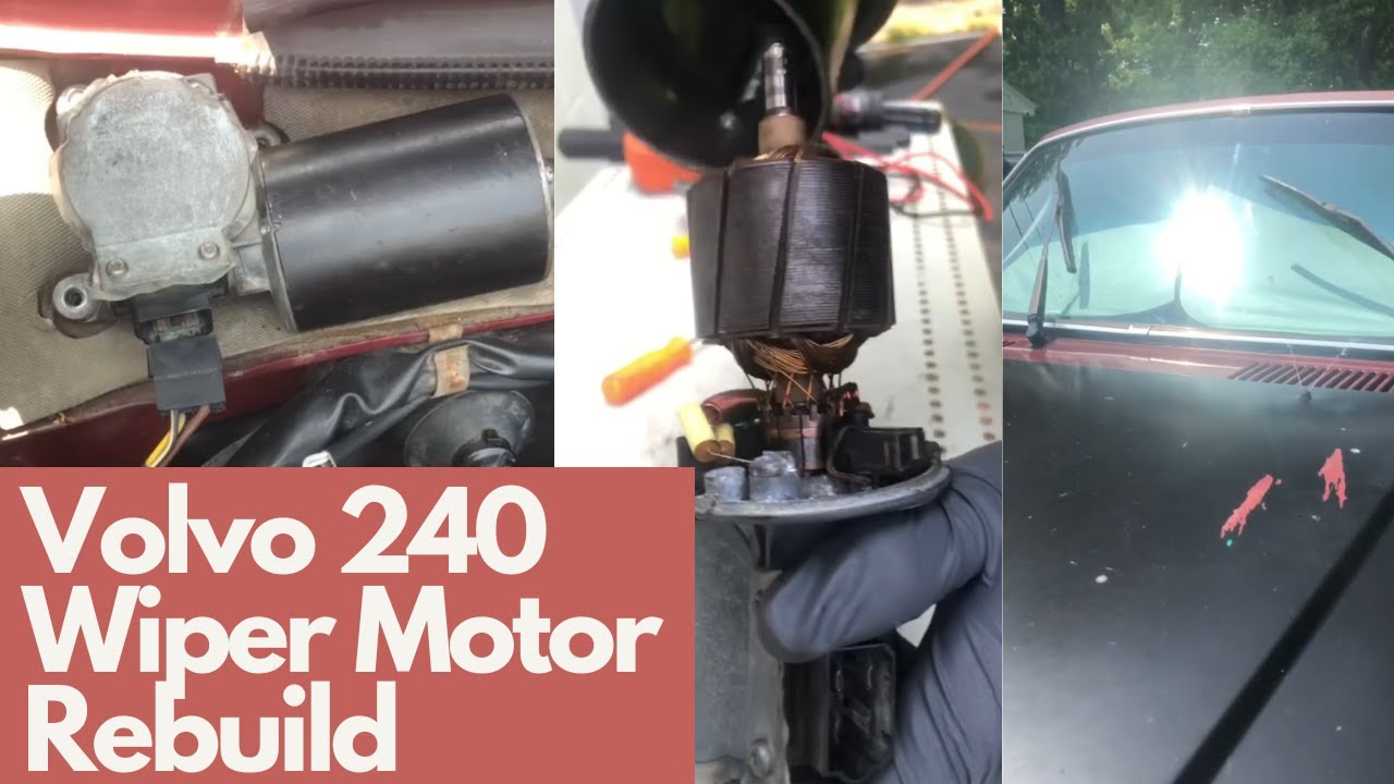 Volvo 240 Wiper Motor Rebuild