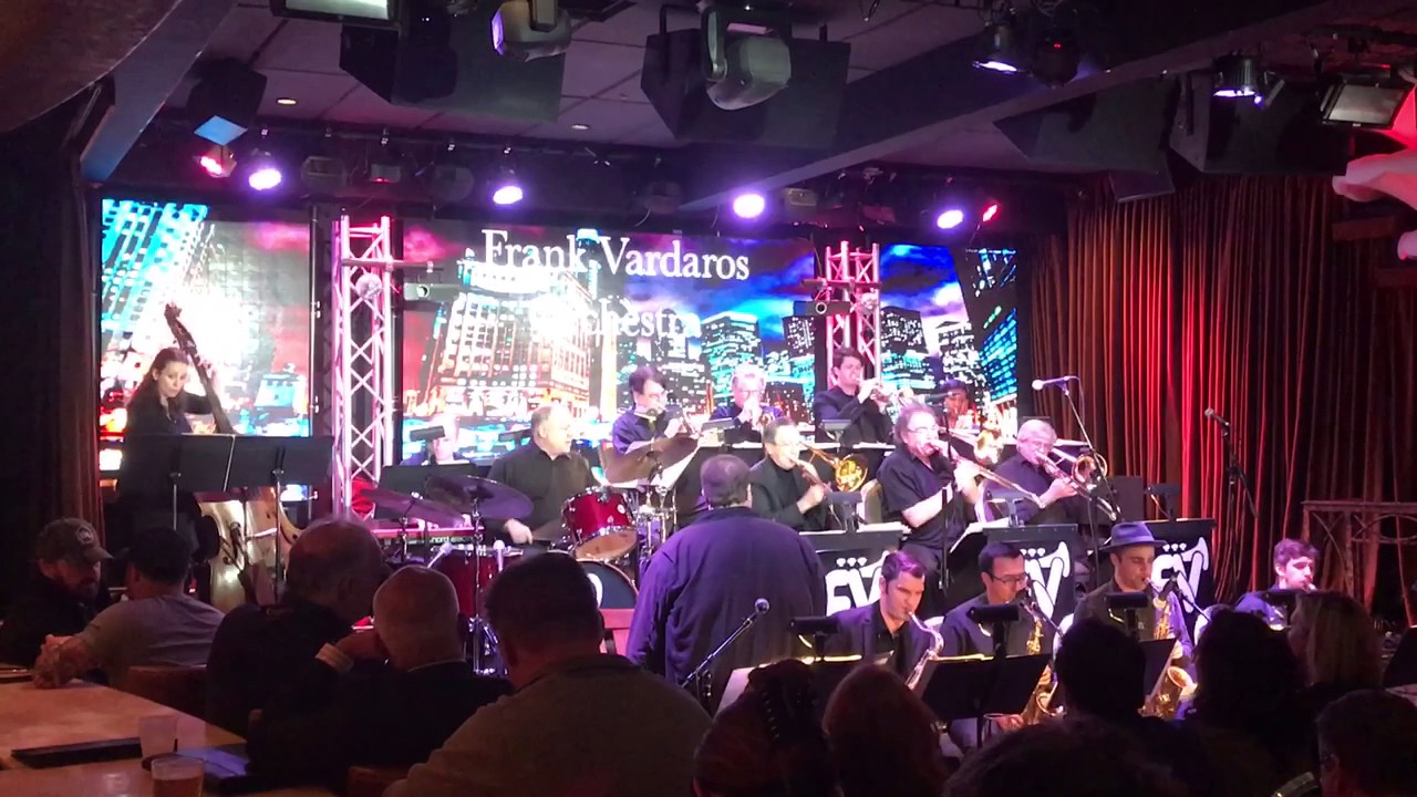 Frank Vardaros Jazz Orchestra performing 