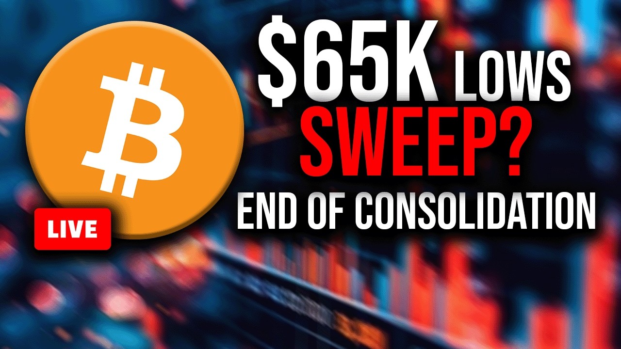 Bitcoin reversal soon?!?! Is the consolidation about to end? Plus Alts and live trading!!!
