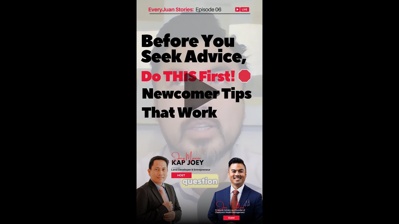Before You Seek Advice, Do THIS First!  Newcomer Tips That Work