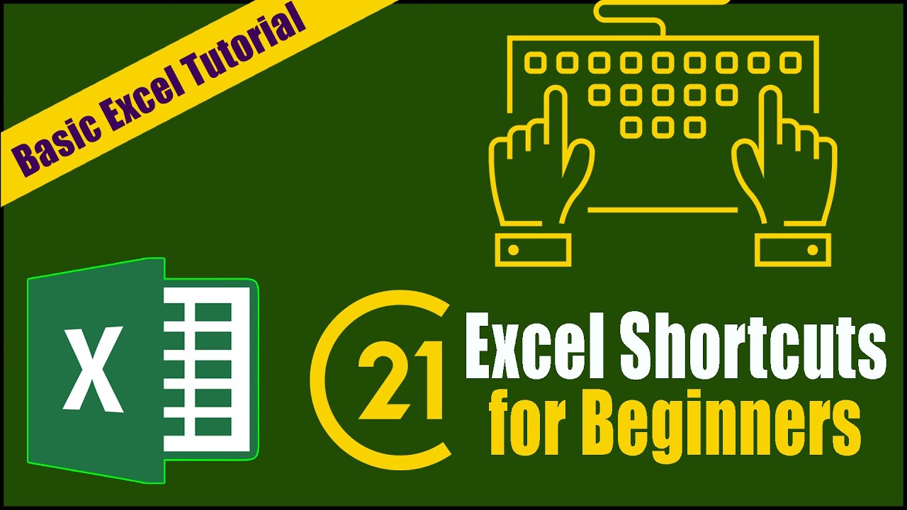 Excel Shortcuts for Beginners