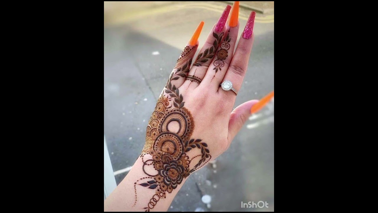 Wedding special/Eid special mehndi Back hand Mehndi design new design