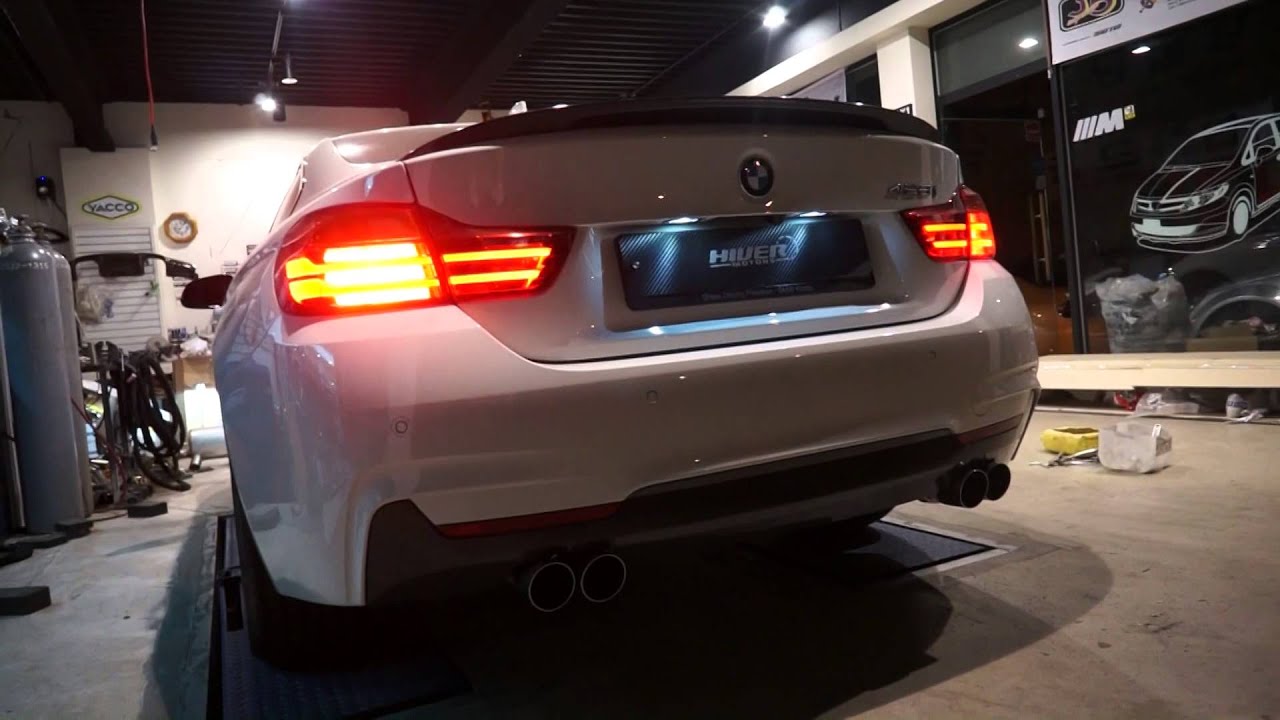 Eisenmann BMW F32 428i Race sound