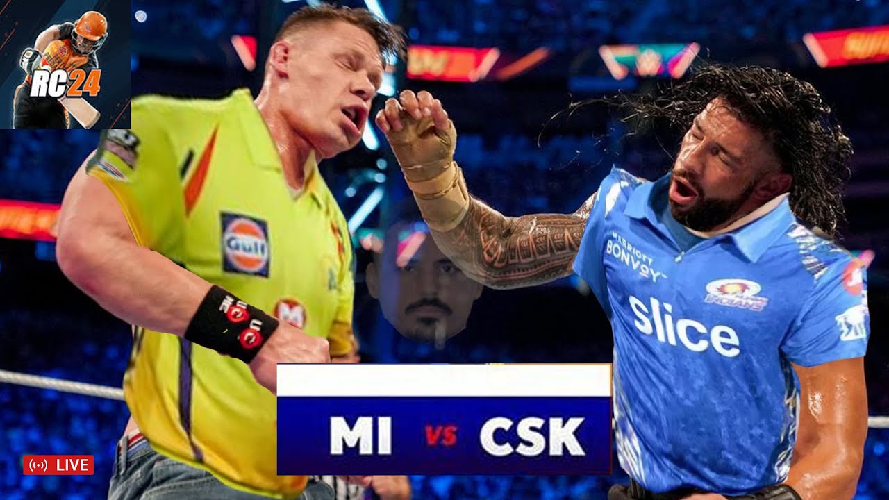 El Clasico 2024 - MI vs CSK : Mumbai Indians vs Chennai Super Kings Real Cricket 24 Live