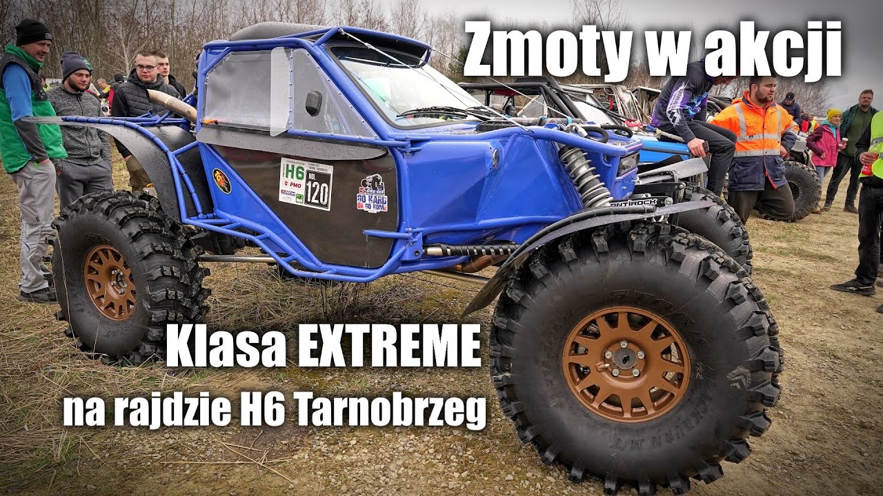Zmoty w akcji. Klasa EXTREME na rajdzie H6 Tarnobrzeg