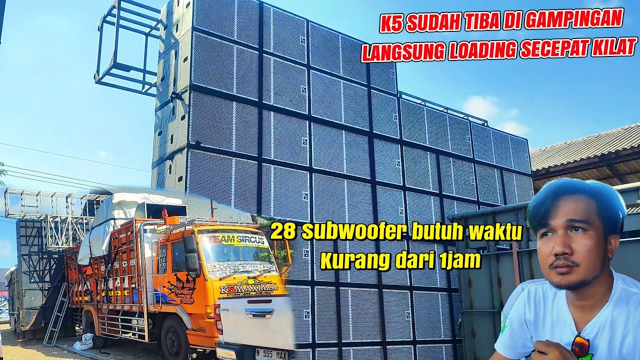 Akhirnya yang di tunggu² datang juga,K5 maximal sudah tiba di Gampingan langsung loading mode kilat