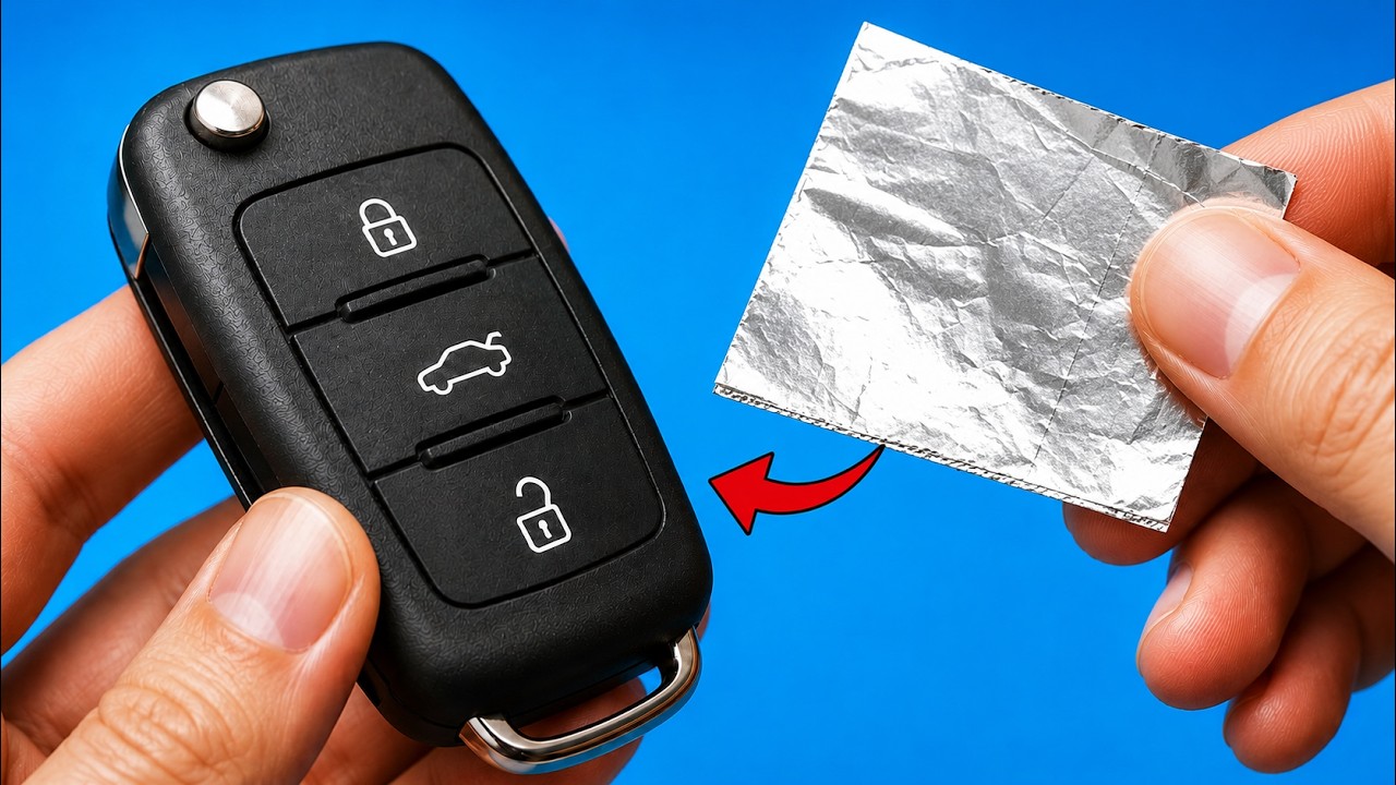 🚗Автомеханики не хотят, чтобы вы это знали! Почините любой автомобильный брелок с помощью этого п...