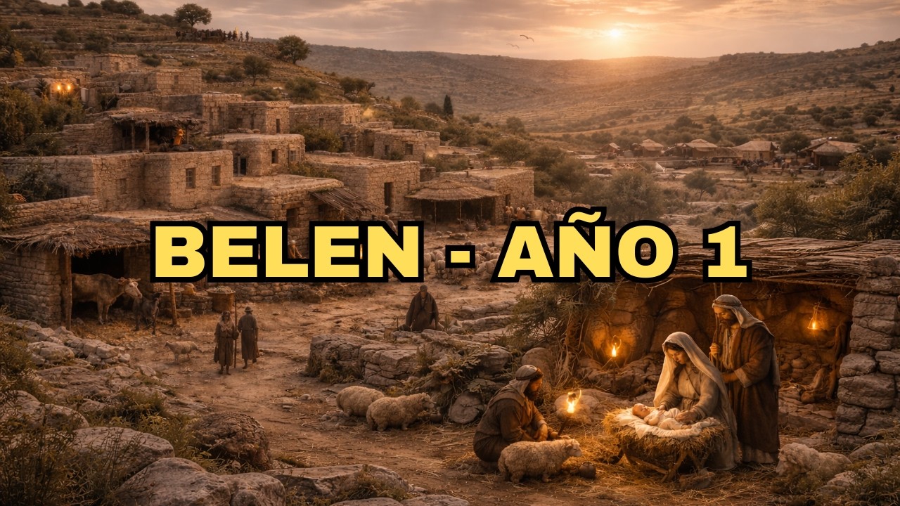Así Era la Vida en Belén en tiempos de Jesús | Año 1 d.C. |  Donde Nació el Mesías