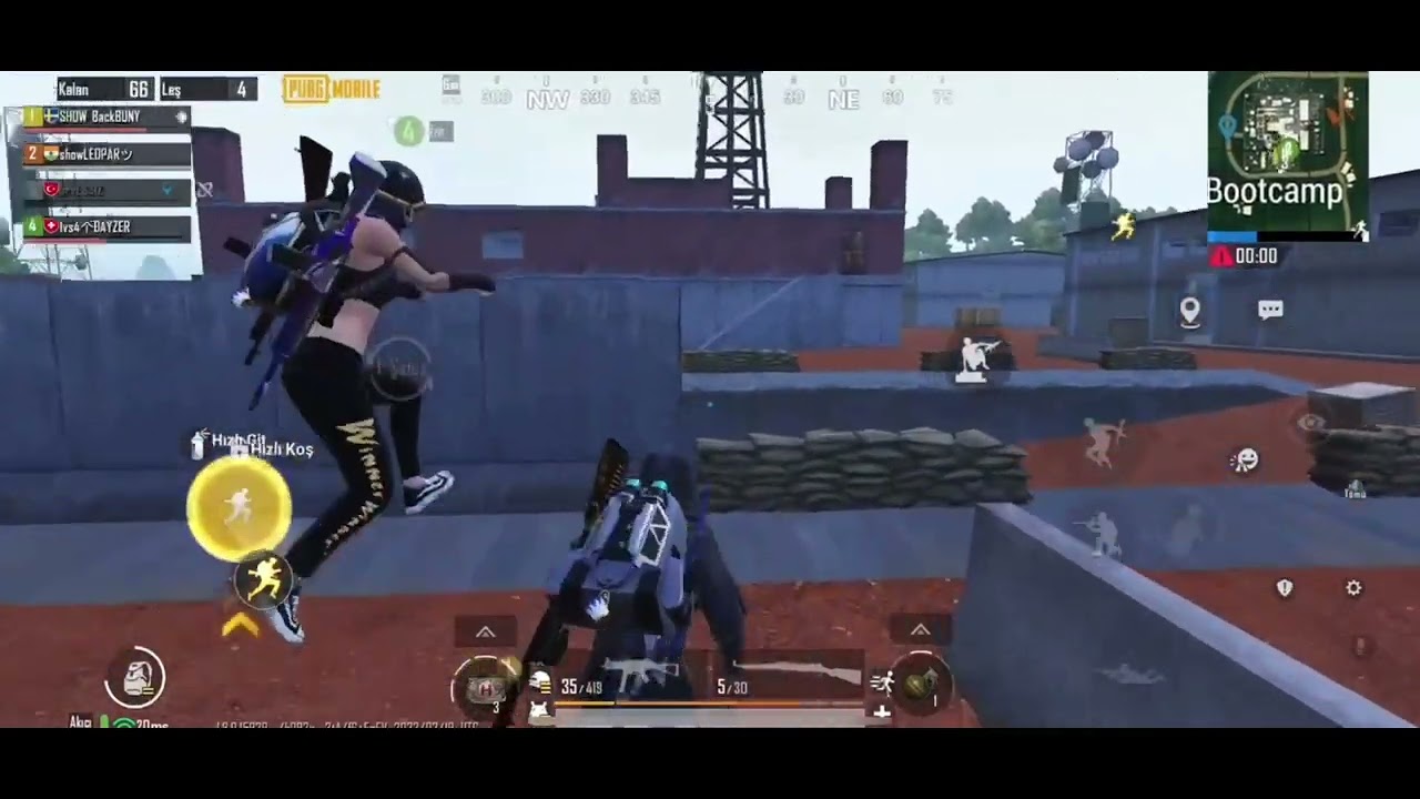 SAMSUNG A51 PUBG MOBILE BOOTCAMP TEST 60 FPS HARD GAME 20 KILLS BLACKS