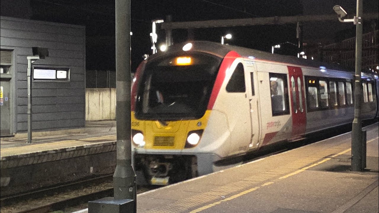 Journey On The Greater Anglia Class 720536 From Stratford Towards Ponders End