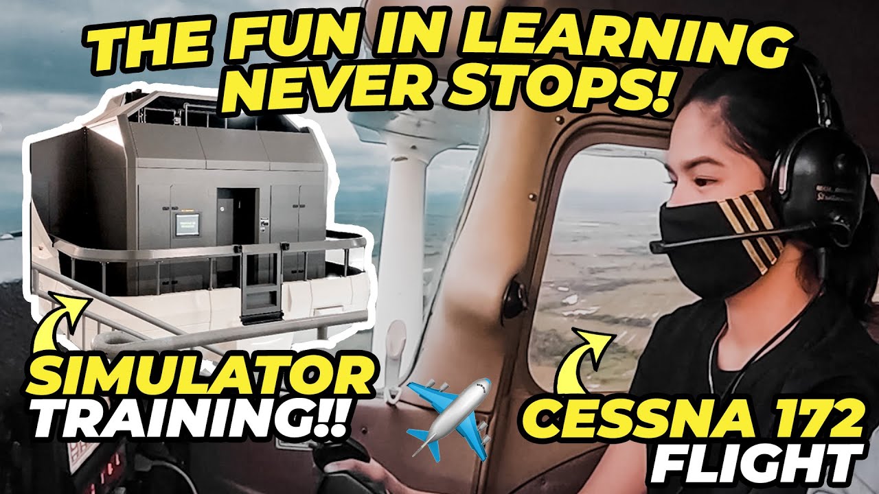 SIMULATOR TRAINING + SPONTANEOUS LEISURE FLIGHT IN CLARK!!