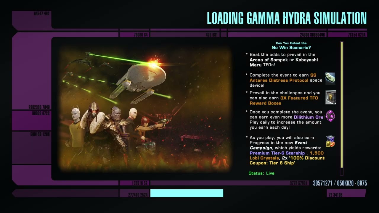 Star Trek Online Texus vs Kobayashi Maru