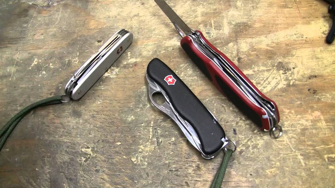 Victorinox RangerGrip Не точите всё лезвие