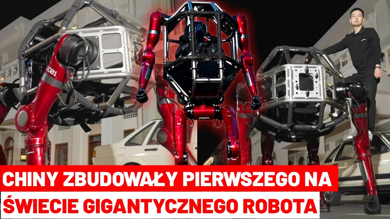 UNITREE GD01: PIERWSZY NA ŚWIECIE ZAŁOGOWY MECHA W PRODUKCJI MASOWEJ