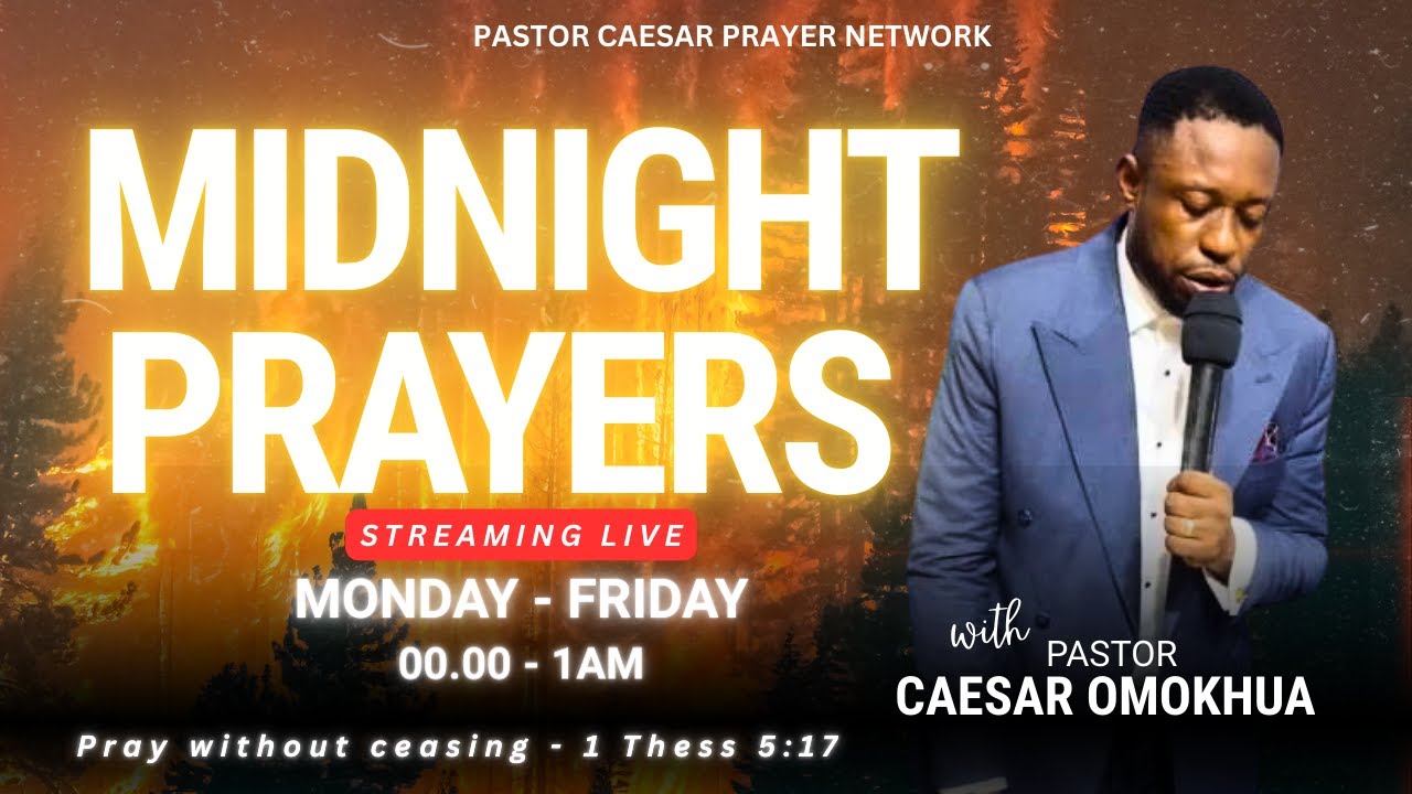 16TH JAN 2026 || MIDNIGHT INTERCESSORY PRAYERS AND PROPHETIC HOUR