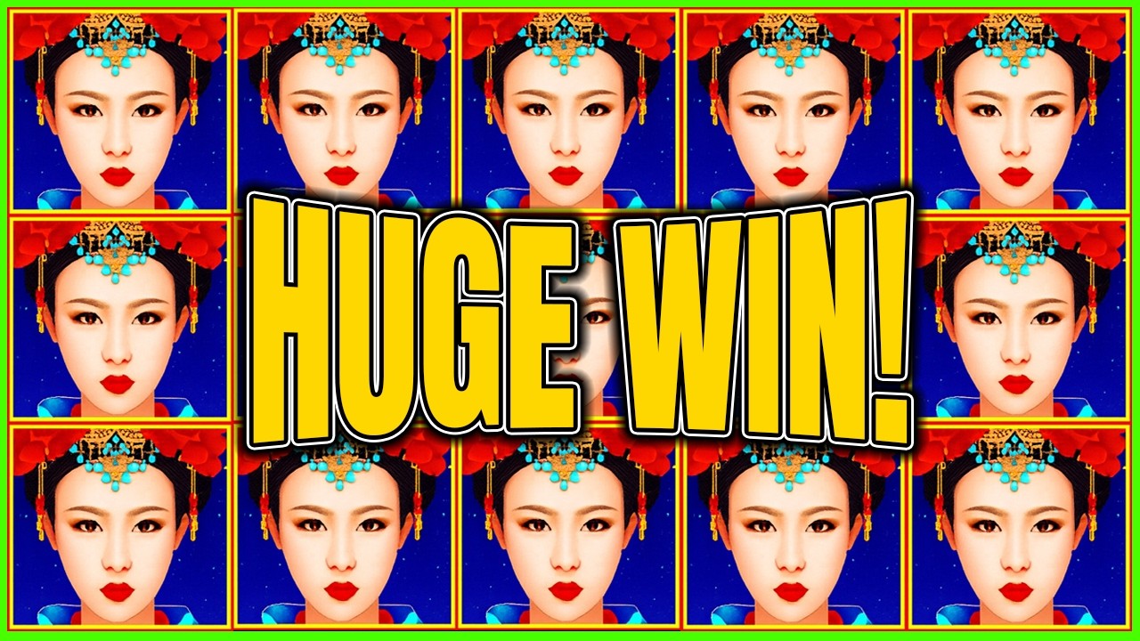 The Crowd Went WILD With This HUGE WINS!!! Autumn Moon Dragon Link Slot
