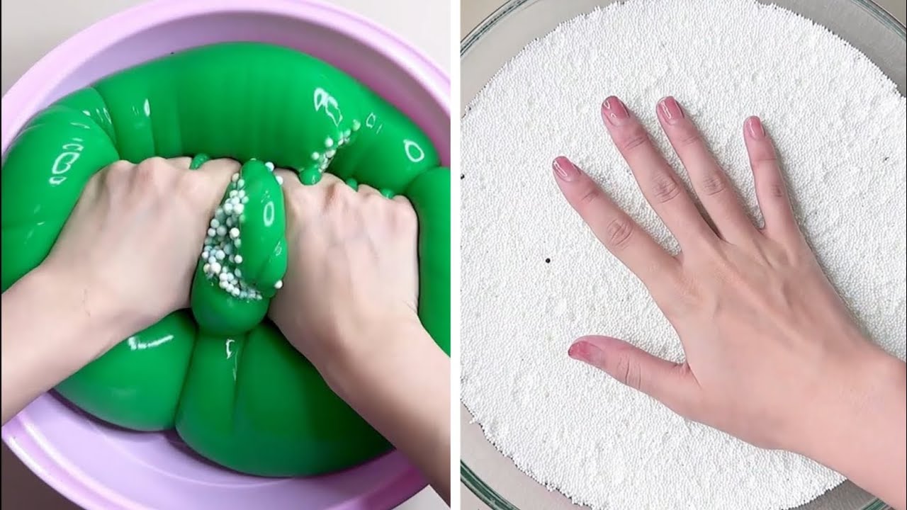 Most Relaxing and Satisfying Slime Videos #548 //Fast Version // SLM Satisfying //