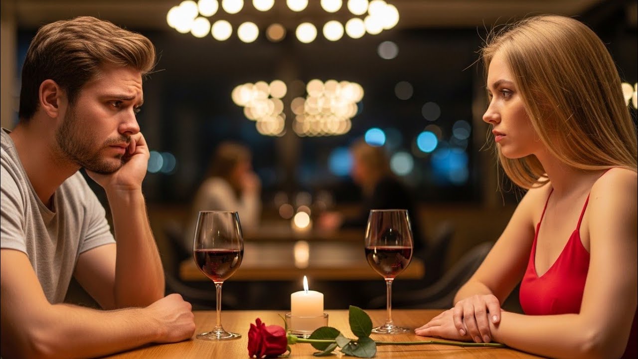 Single Dad’s First Date Felt Perfect—Until She Whispered, “You Can Leave… I’m a Single Mom”
