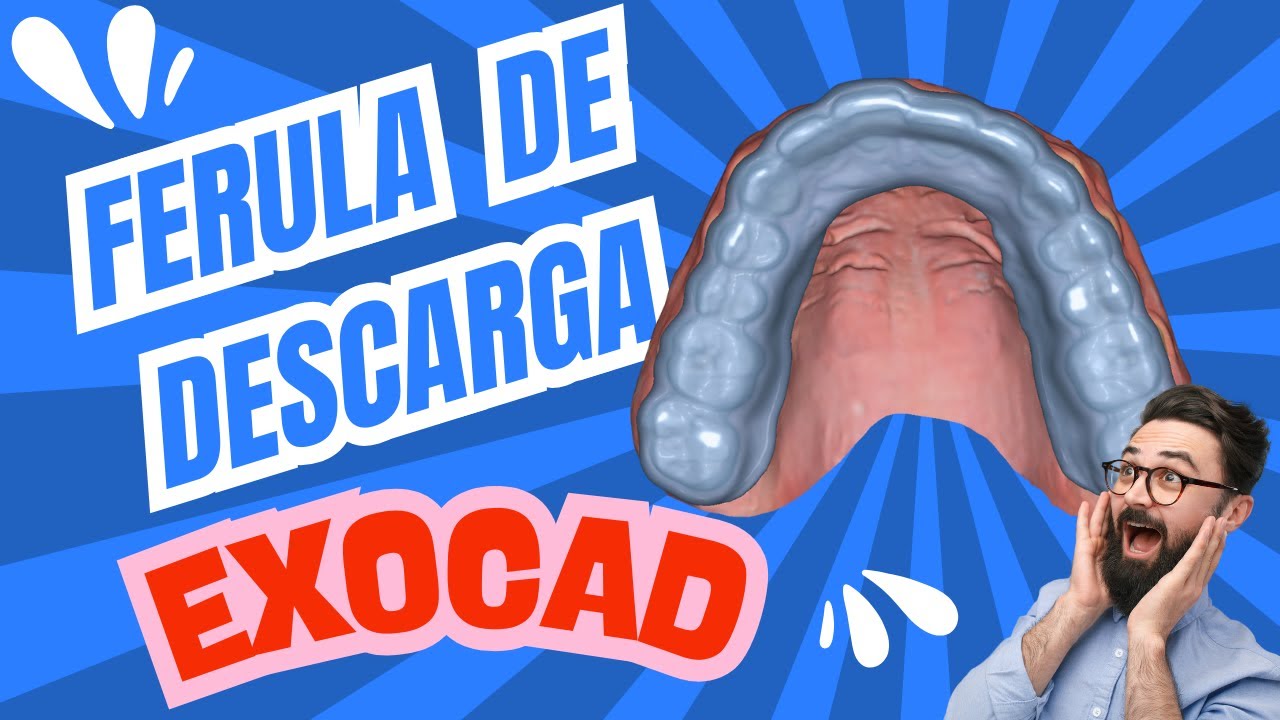FERULA DE DESCARGA - FACIL Y RAPIDO EN EXOCAD😁👌