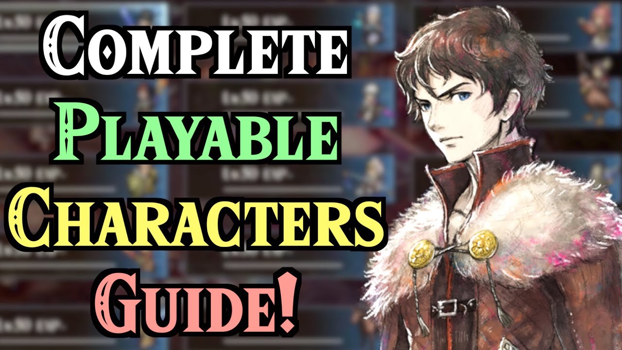 Triangle Strategy COMPLETE Unit Guide - All Recruitments, Skills and Weapon Trees Explained!