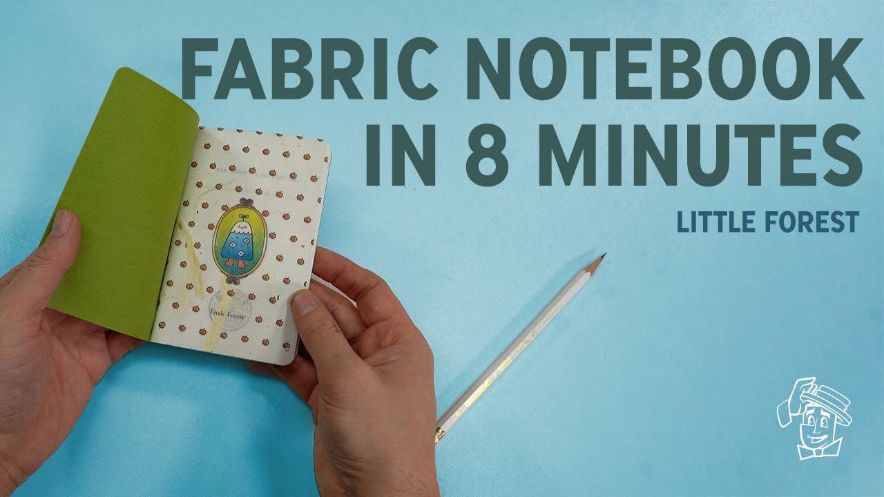 How to make a sewn fabric journal step by step