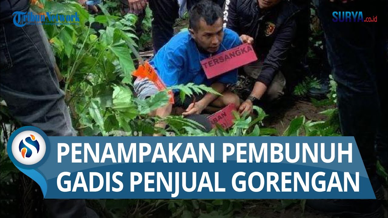 Penampakan Terkini Indra Dragon Saat Rekonstruksi Kasus Pembunuhan Nia Gadis Penjual Gorengan