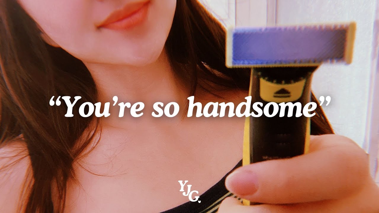 ASMR Girlfriend Shaves You💕 [Relaxing] [Kisses] [Personal Attention] [Relaxing]