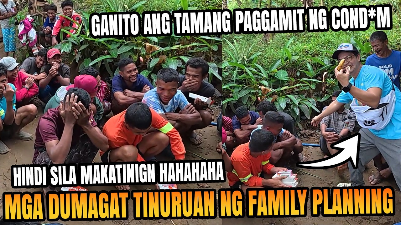 Hahaha Hindi Makatingin Ang Mga Dumagat Tribe! Ganito Ang Tamang Paggamit Ng Cond*m Family Planning