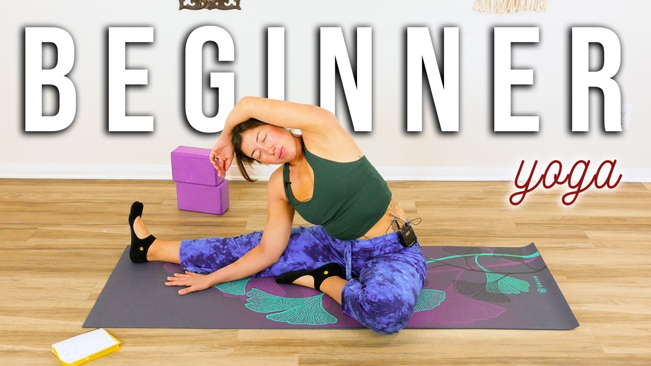 YOGA FOR BEGINNERS - Full Body Yin Yoga Class for Complete Beginners || 25 minutes