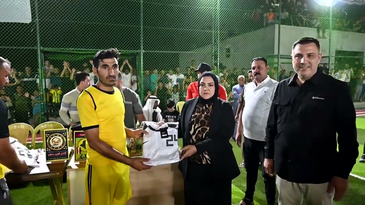 بطولة نهائي ملعب الكصر النموذجي بين فريق المجد وفريق الرافدين