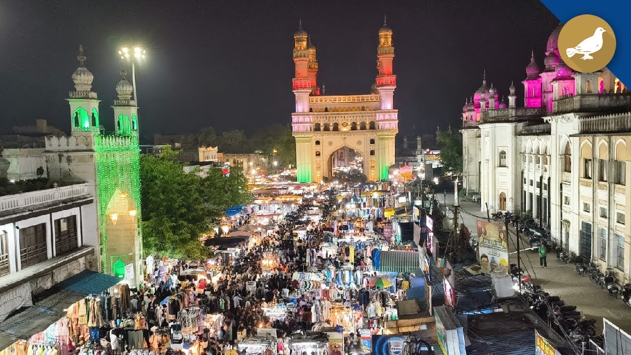 Eid Al-Fitr: Chand Raat Shopping at Charminar | Hyderabad